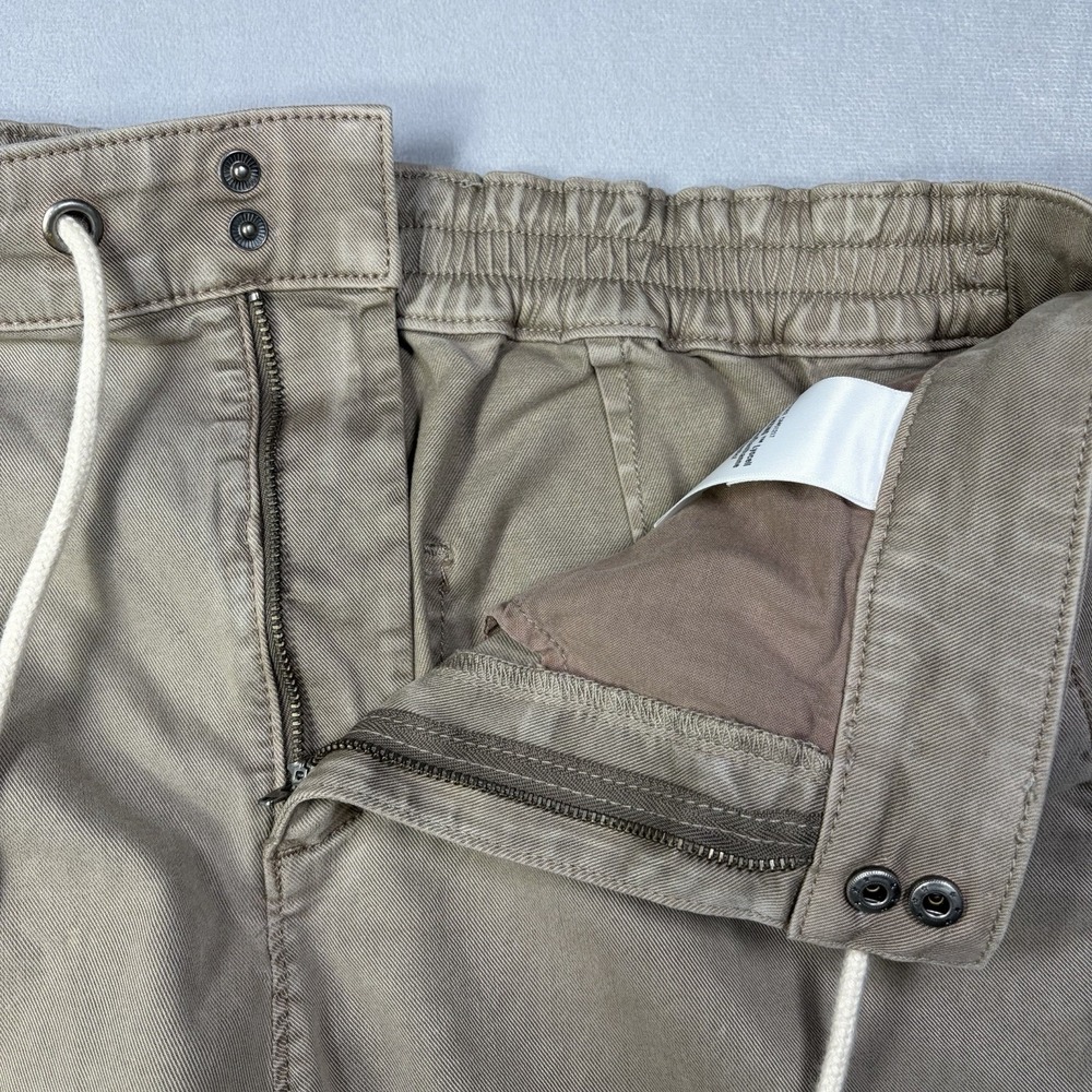 Paige Christy Pant Women's Size 34 Brown Drawstring Elastic Cuffed - Picture 5 of 12